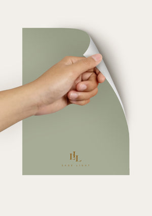 Peel & Stick Sample - Sage Light