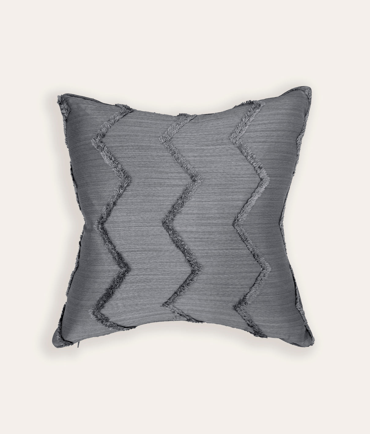 Chevron Cushion - Slate