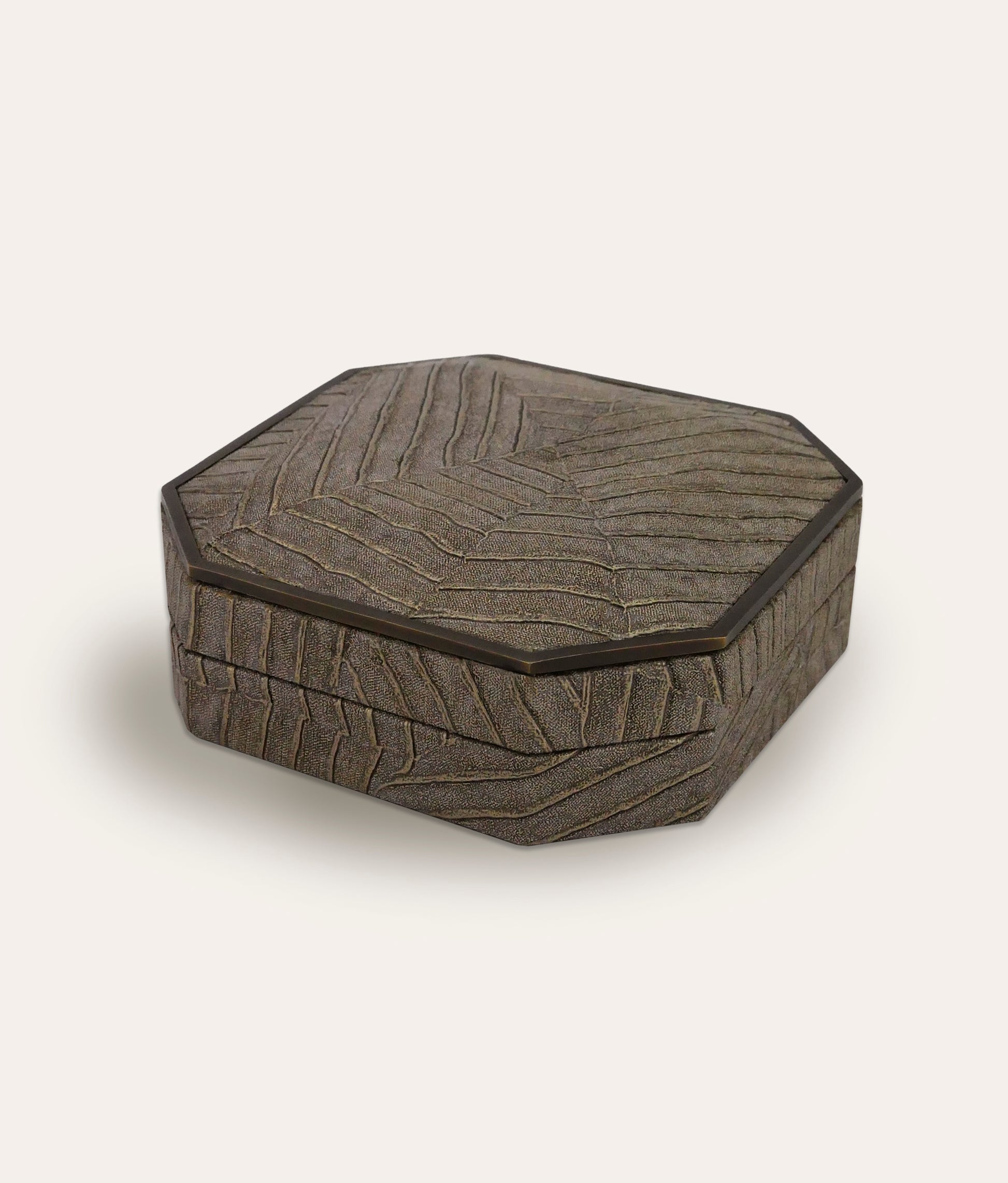 Elemental Coasters, set of 4 - Bronze