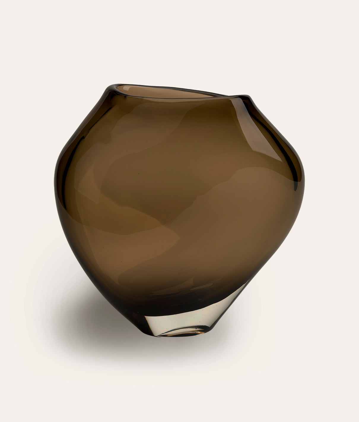 Phoenix Large Handblown Vase - Bronze