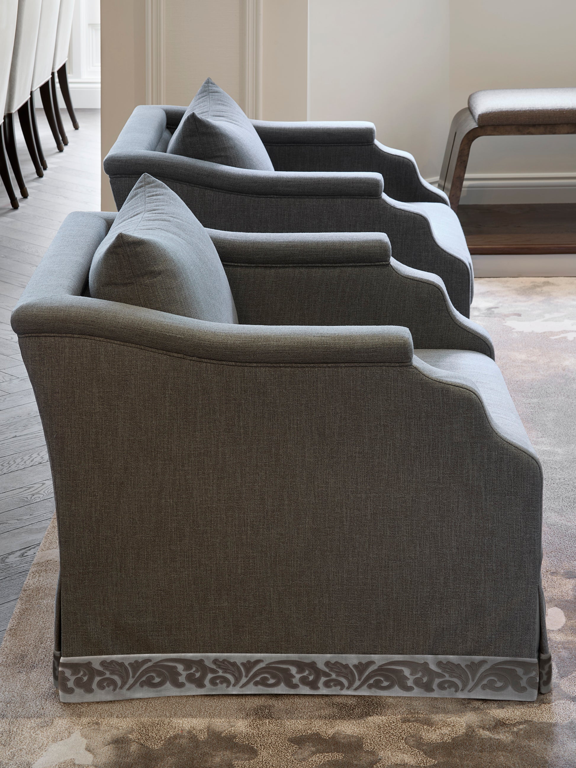 Lansdown Armchair - Slate