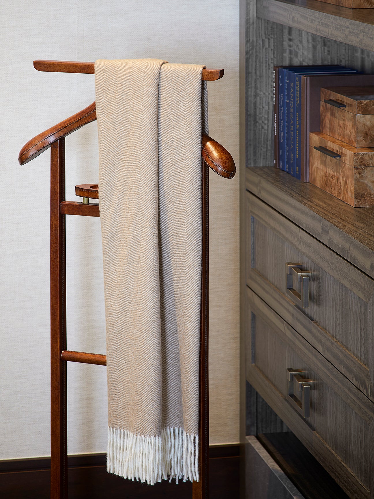 Henley Alpaca Throw - Camel