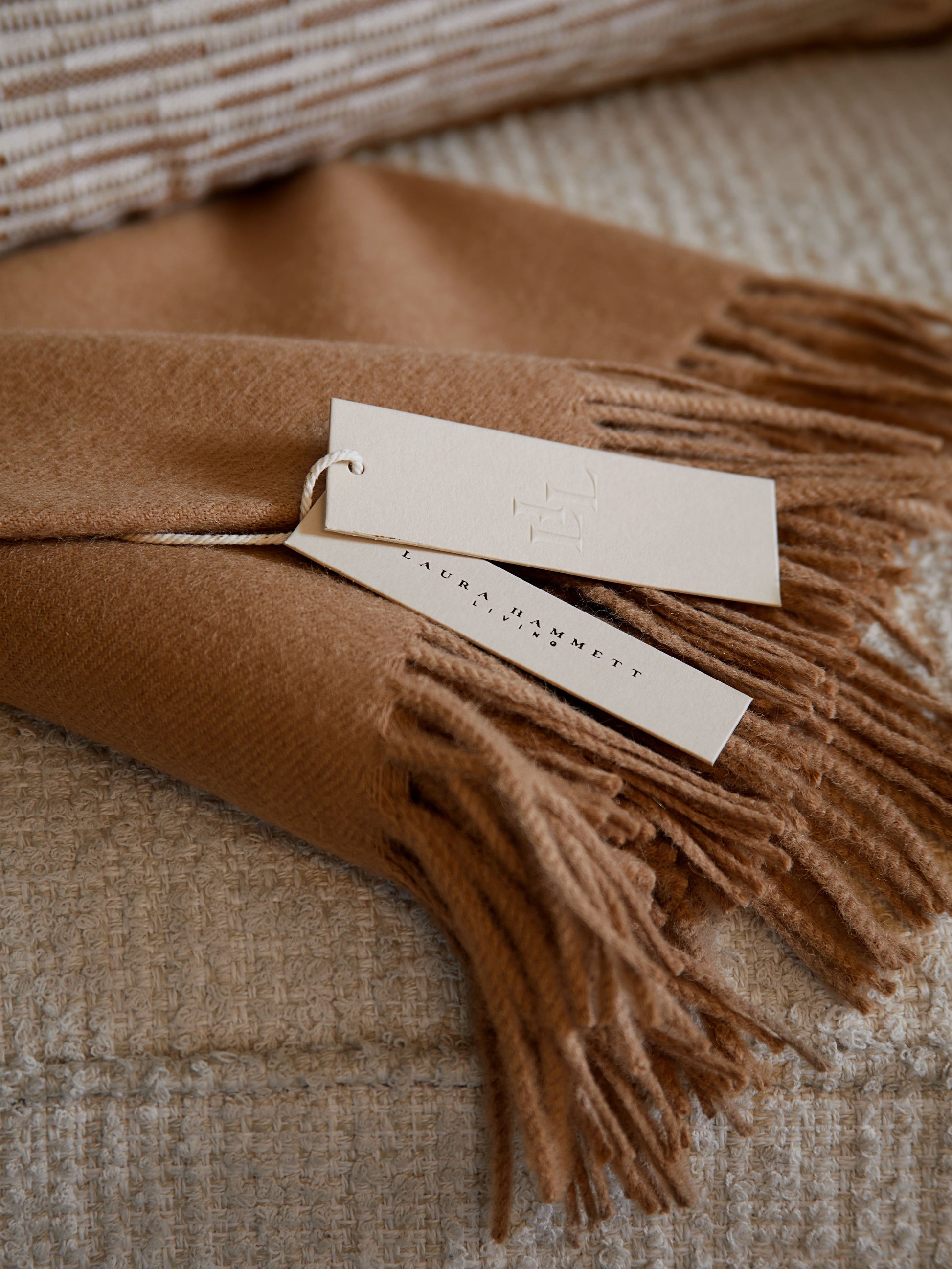 Bryant Alpaca Throw - Maple