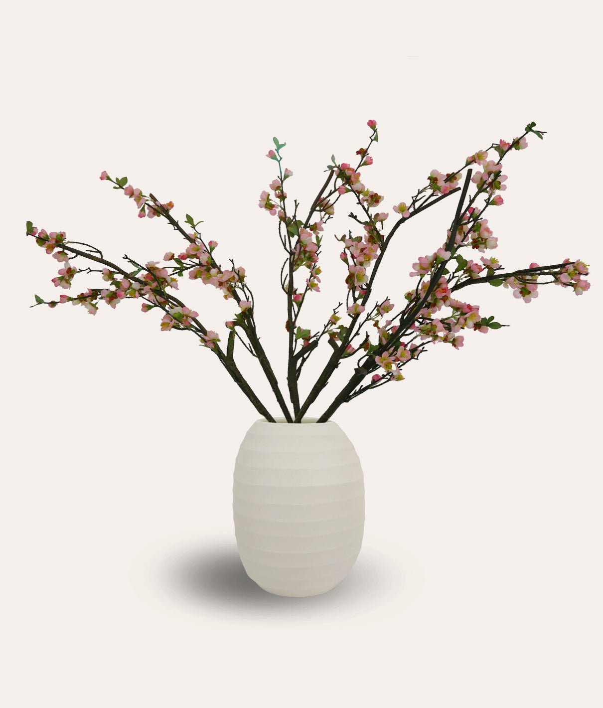 Pink Plum Blossom Spray - Medium
