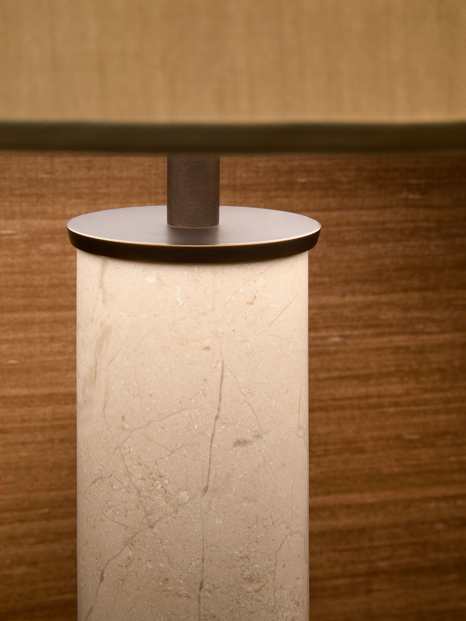 Oaklyn Table Lamp - Ivory Marble