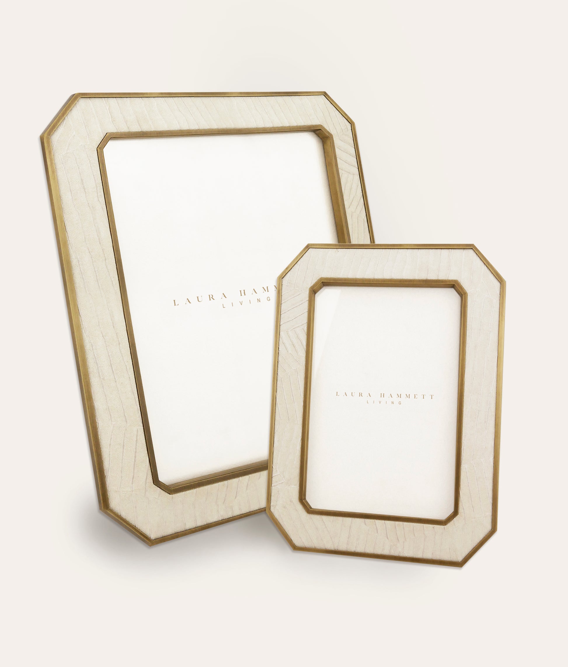 Elemental Photo Frame, Large - Ivory