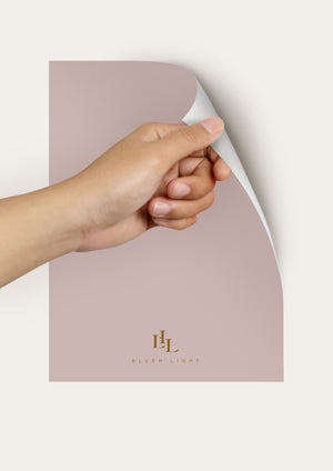 Peel & Stick Sample - Blush Light