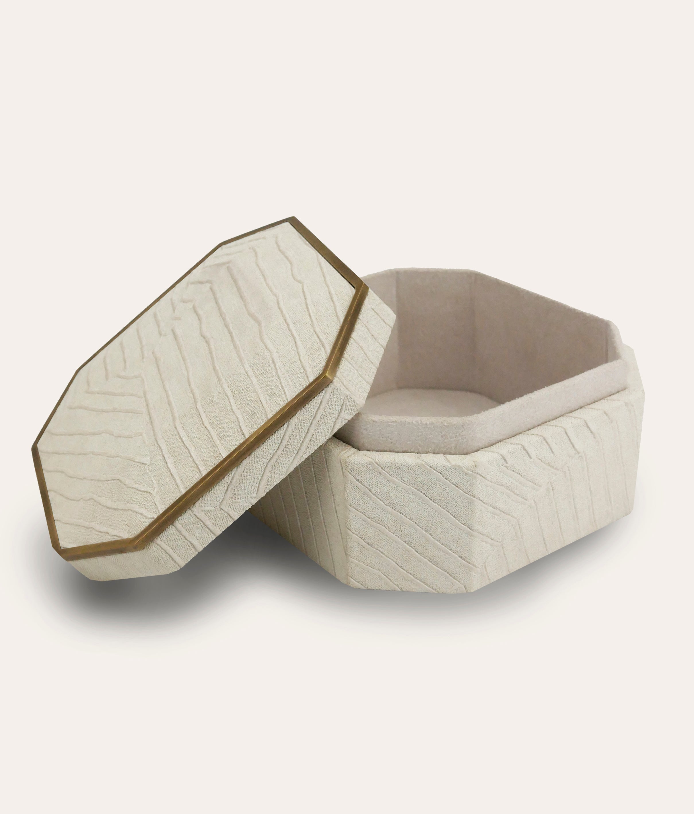 Acsent Box Elemental Accent Box Ivory - Laura Hammett Living Luxury Homewares