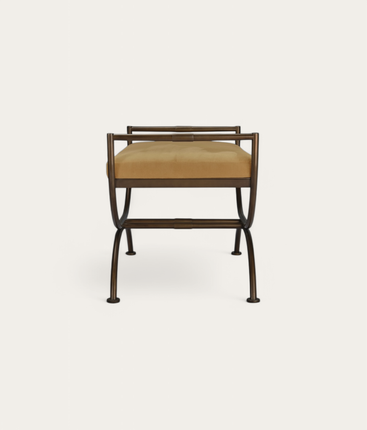 Ainsley Stool - Bronze - Umber