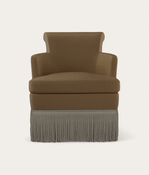 Apsley Dressing Table Chair - Camel