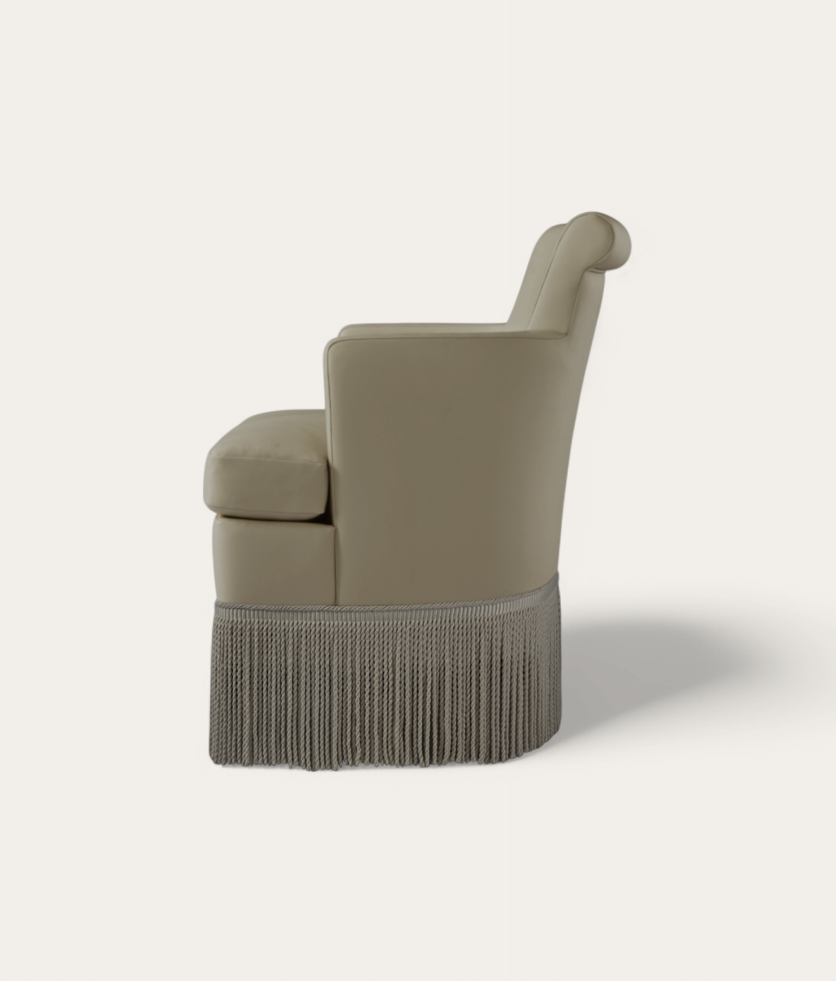 Apsley Dressing Table Chair - Stone