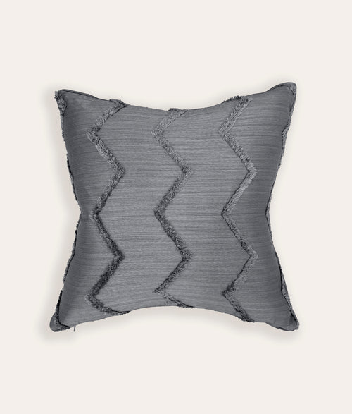 Chevron Cushion - Slate