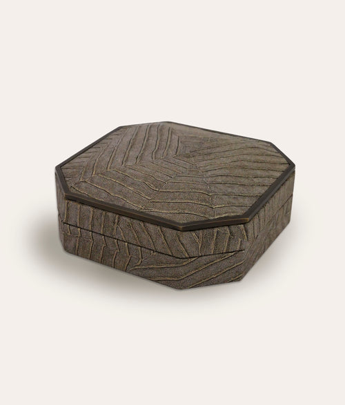 Elemental Coasters, set of 4 - Bronze