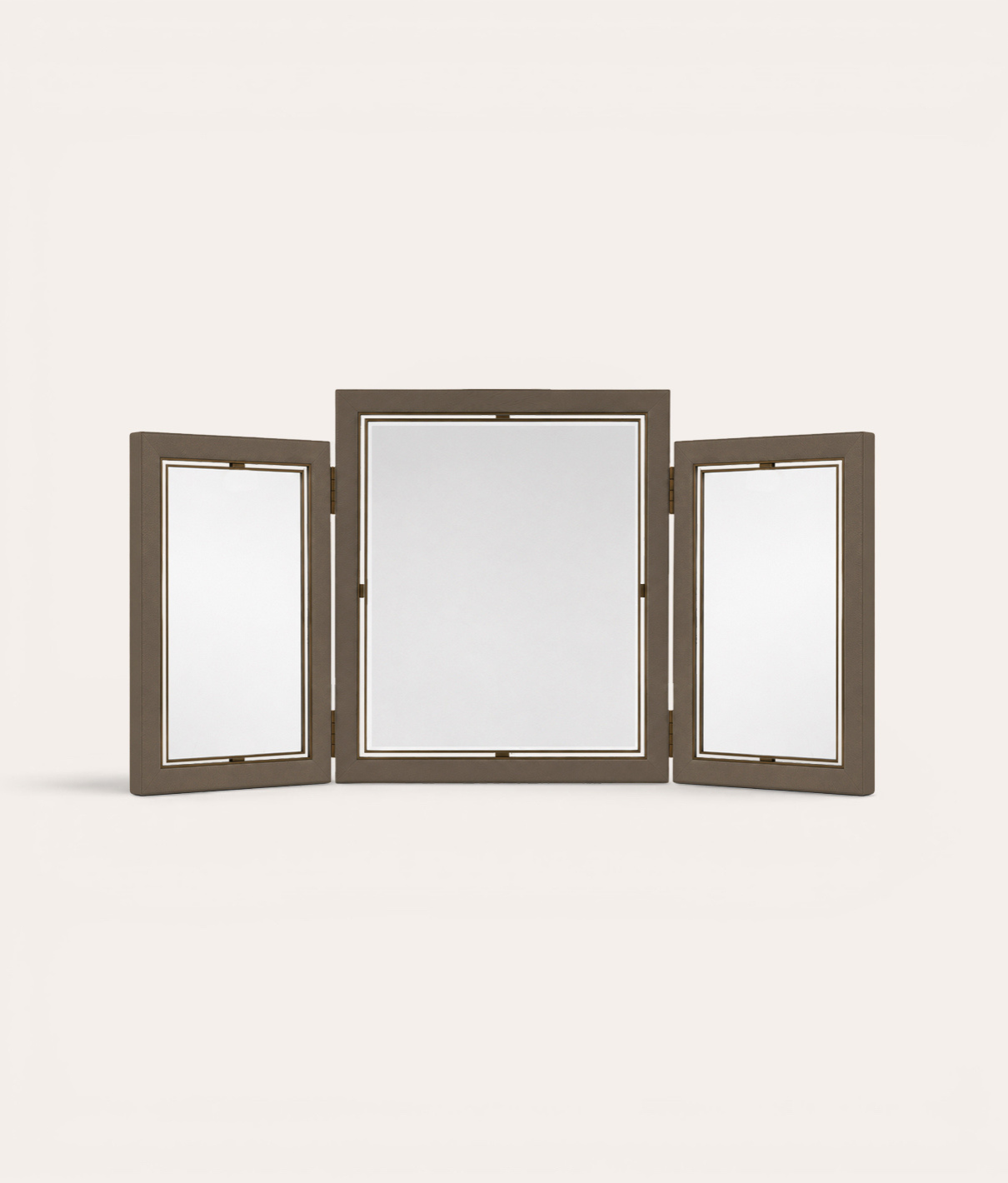 Crossley Triptych Mirror - Bronze