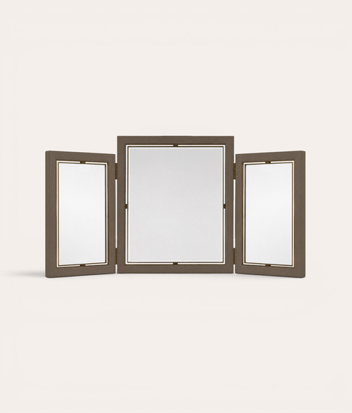 Crossley Triptych Mirror - Bronze