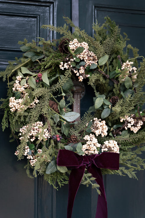 Winter Garden Wreath - Small