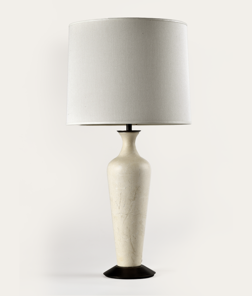 Hanson Table Lamp - Ivory Marble