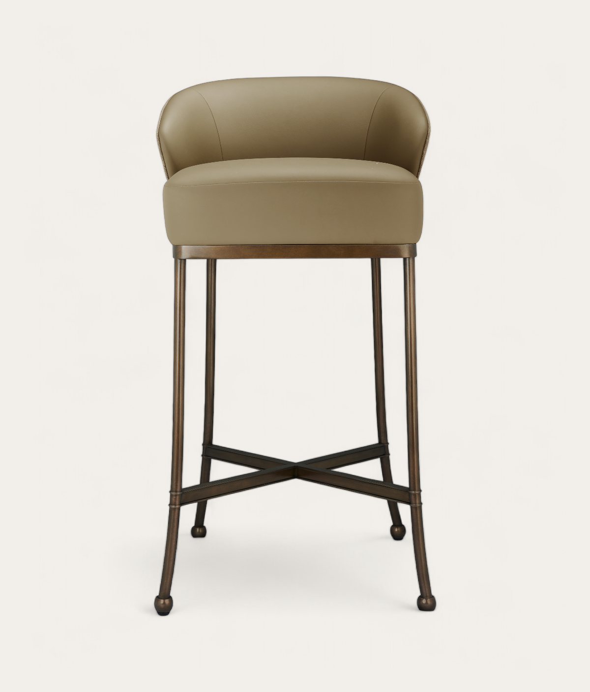 Hi Stone Stools Hyde Bar Stool - Stone – Laura Hammett Living
