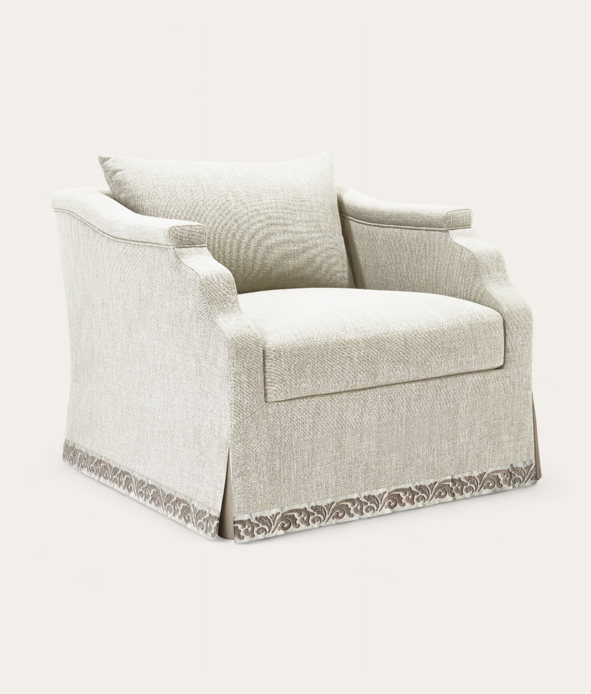 Lansdown Armchair - Ivory