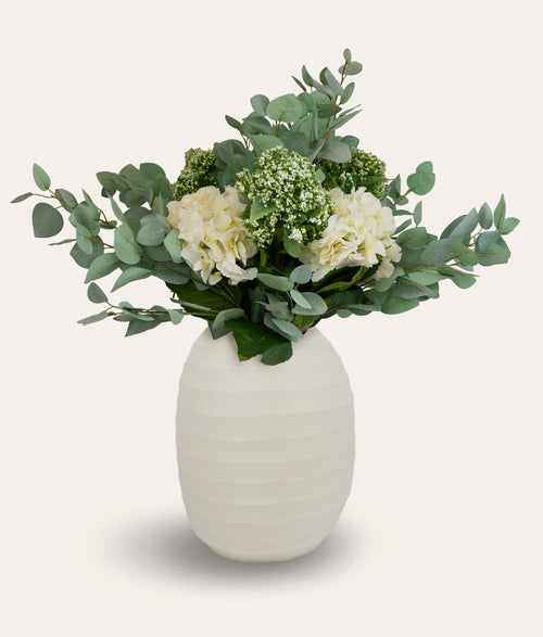 Hydrangea & Aspen Leaf Bouquet - Large