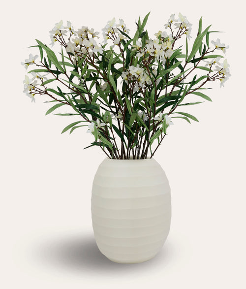 White Dianthus Spray - Large