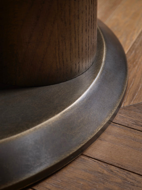 Vigo Dining Table - Dark Oak