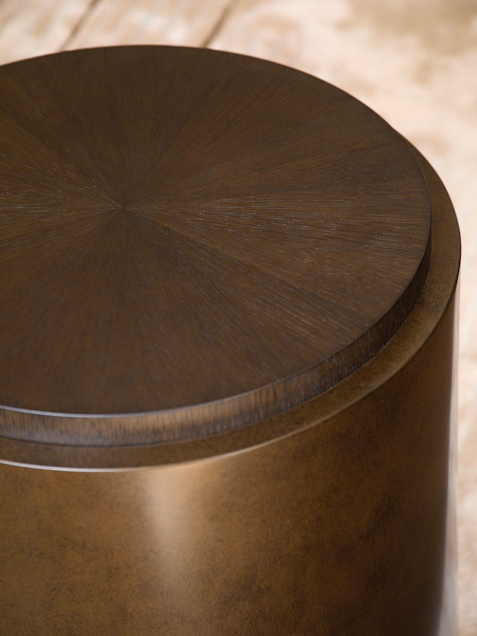 Orlan Side Table - Dark