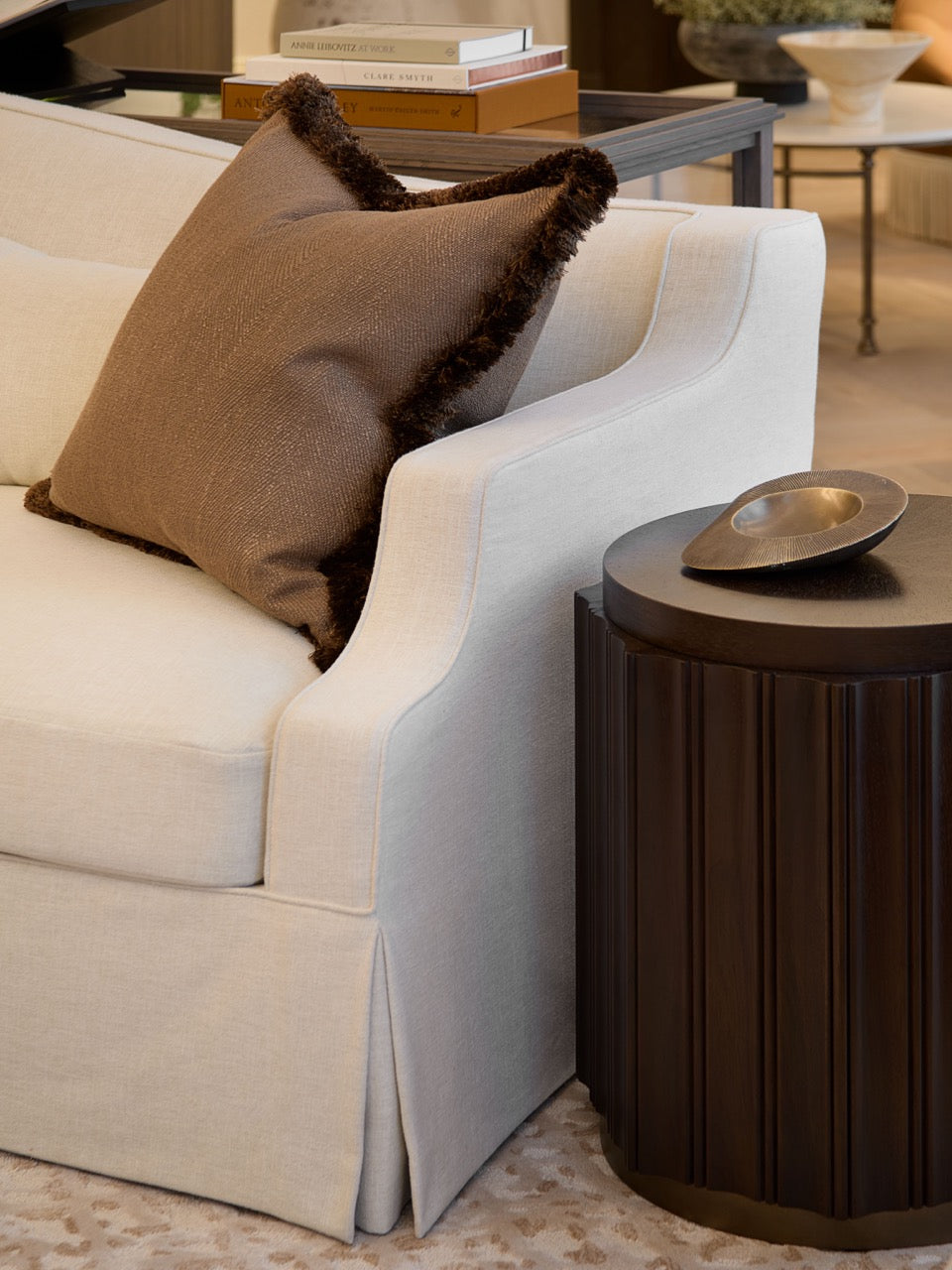 Lawton Sofa - Skirt - Slate