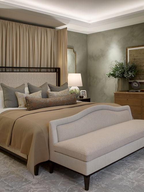 Hinton Bench - Ivory