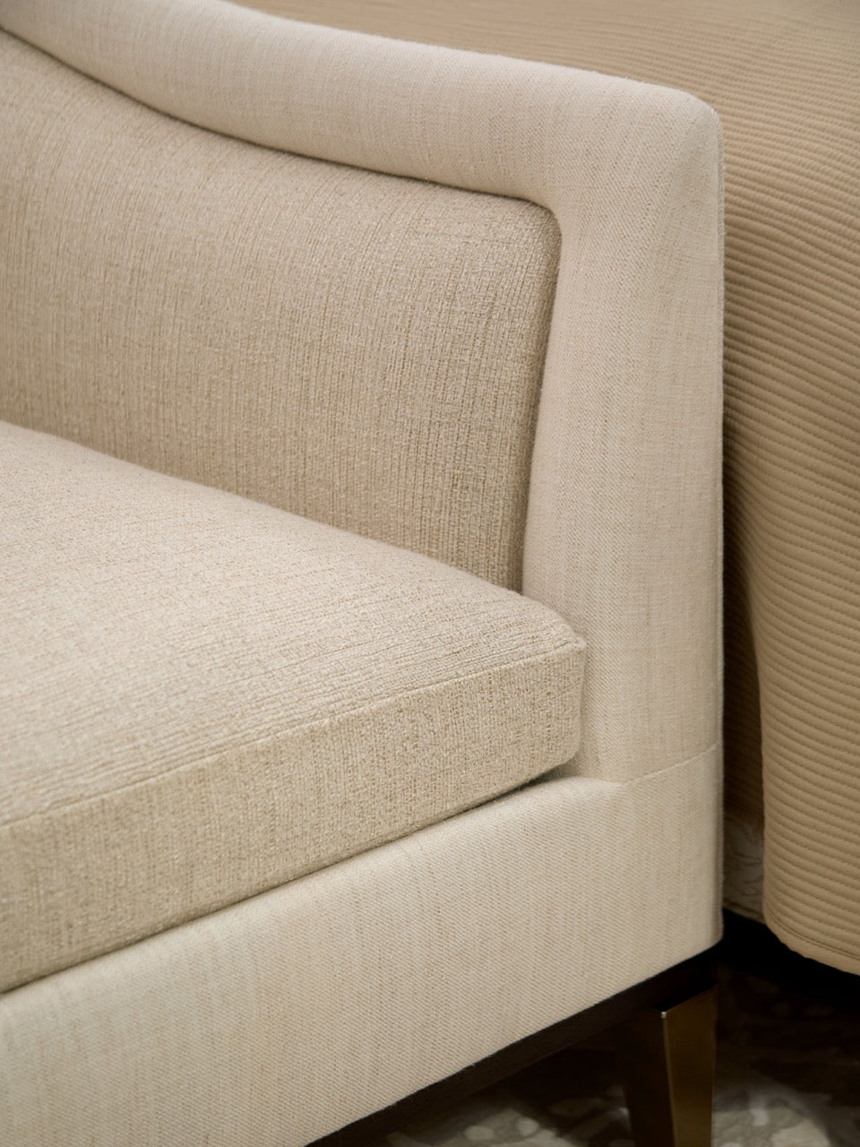 Hinton Bench - Ivory