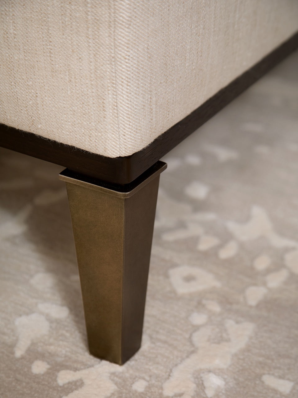 Hinton Bench - Ivory