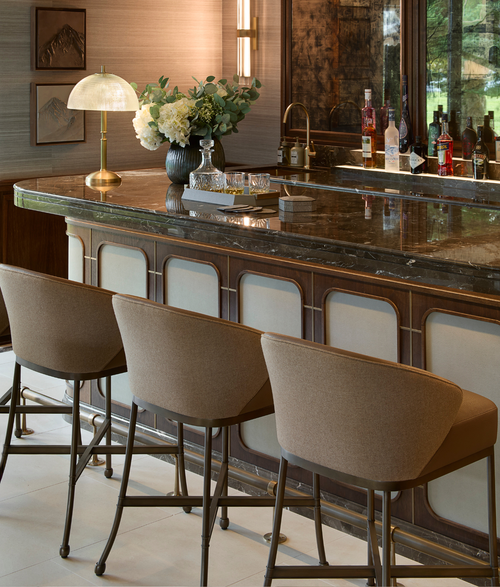 Hyde Bar Stool - Bronze