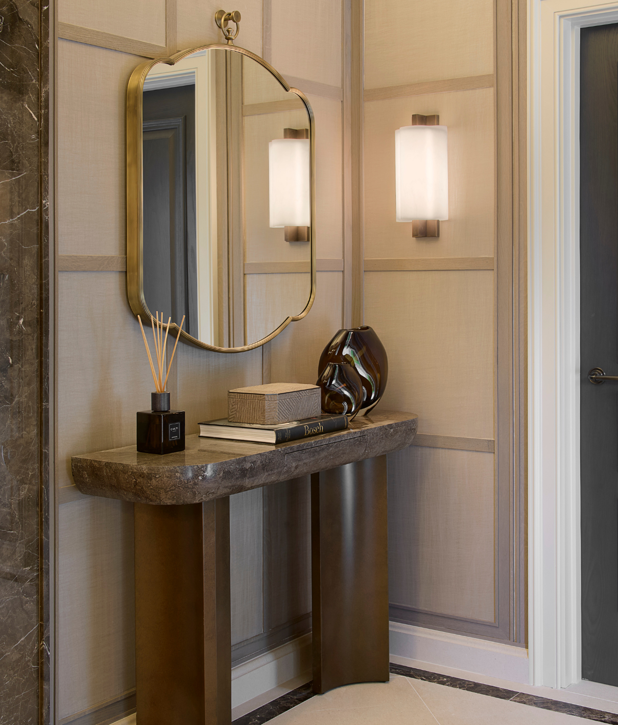 Hicks Wall Light - Alabaster