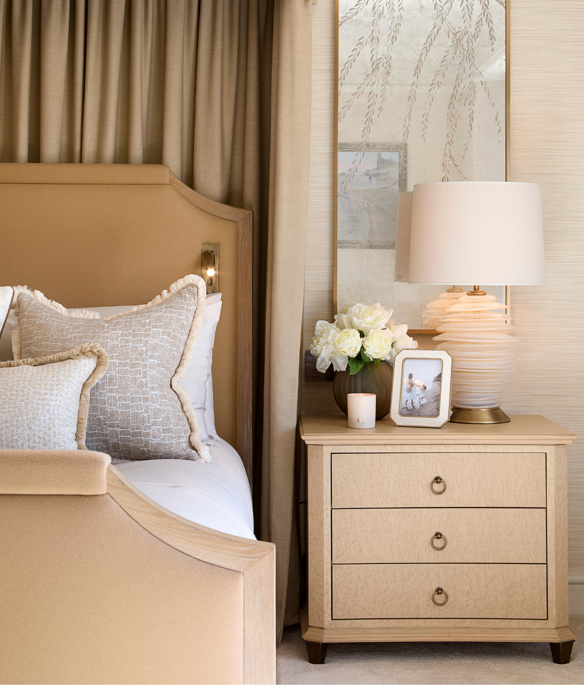 Northcotte Bed - Ivory – Laura Hammett Living