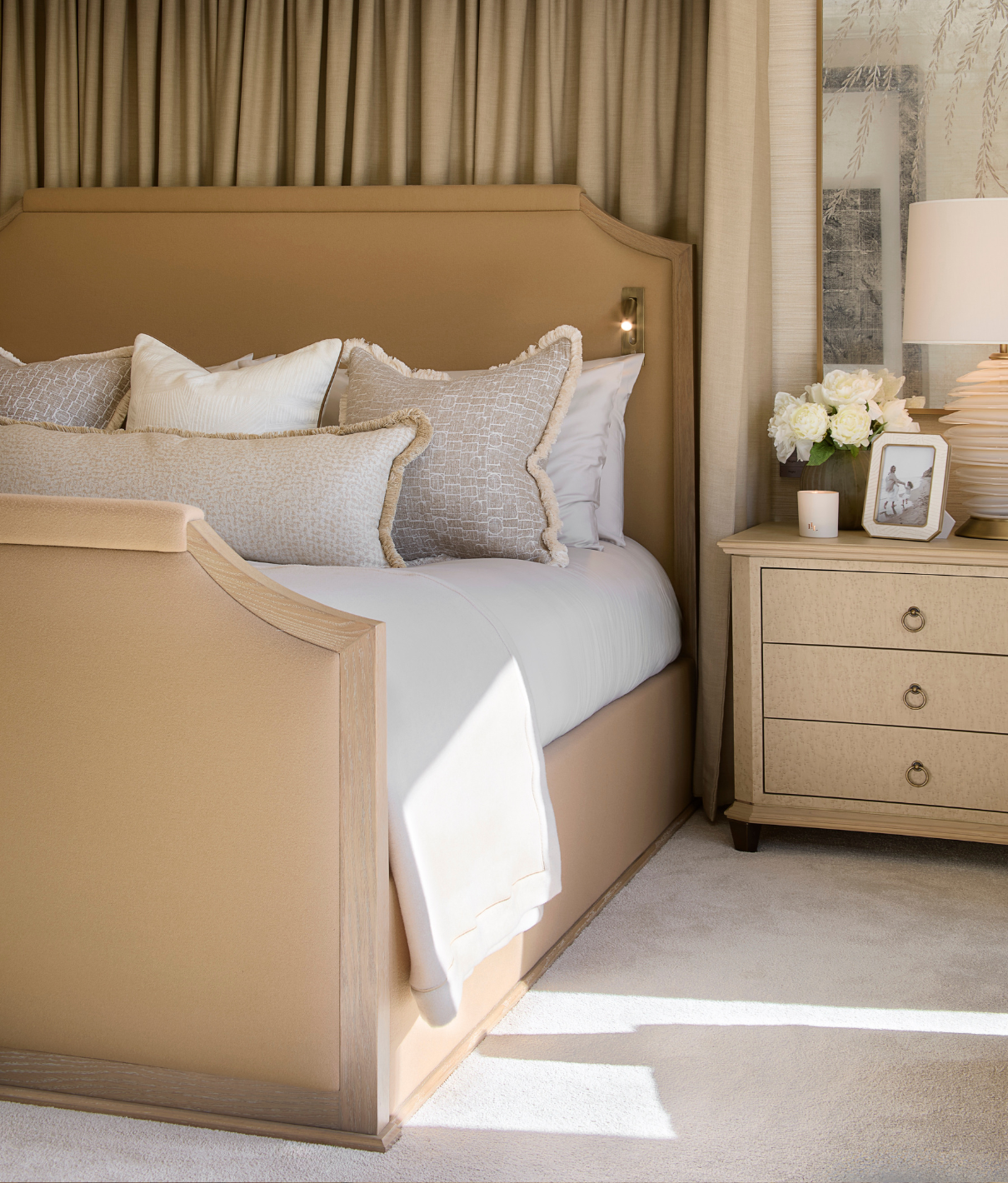 Northcotte Bed - Flax