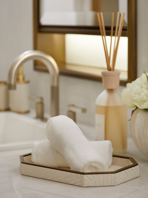 Elemental Vanity Tray - Ivory