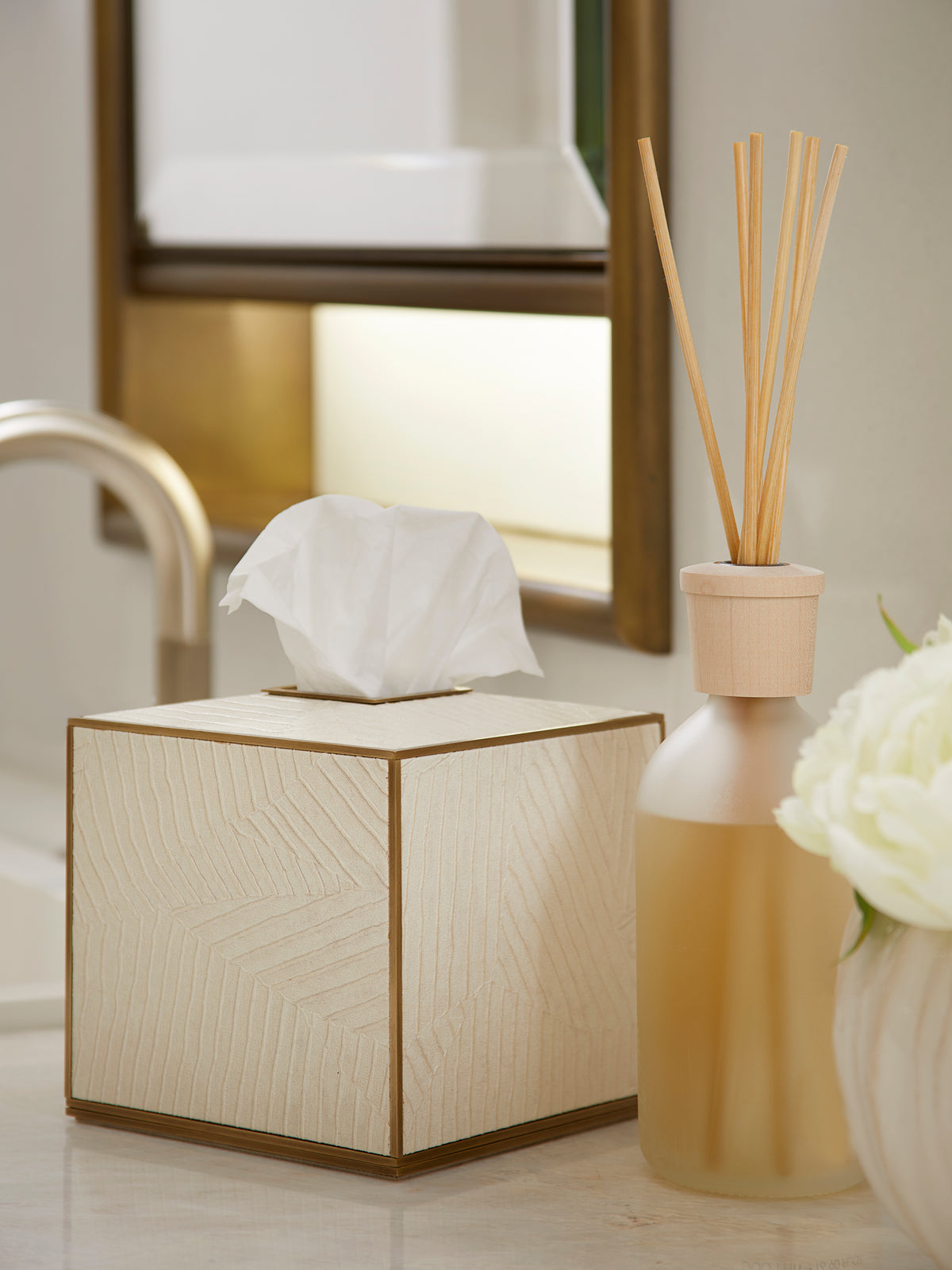 Elemental Tissue Box Square