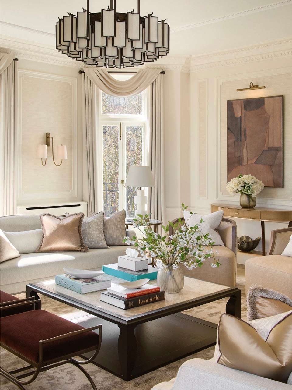 Lawton Sofa - Legs - Ivory