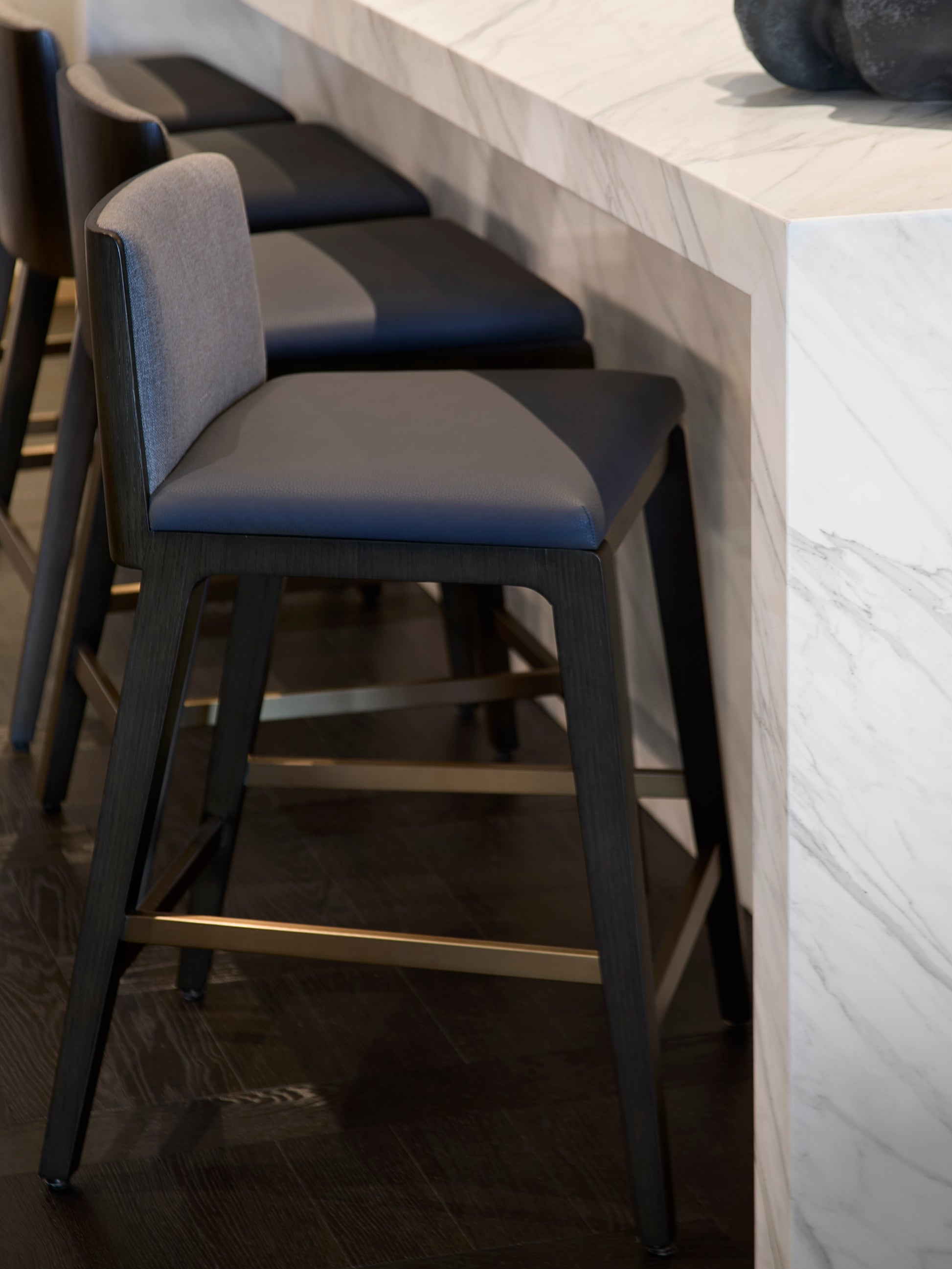 Flint Bar Stool - Slate