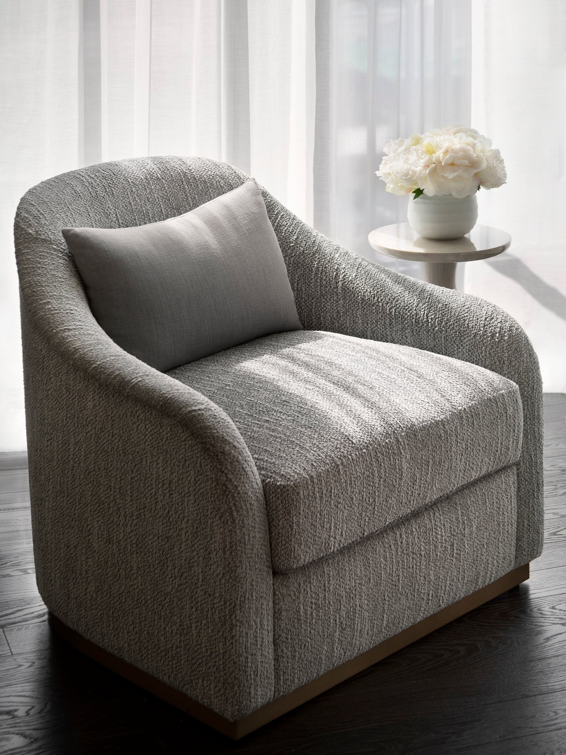 Marlon Armchair -  Ivory