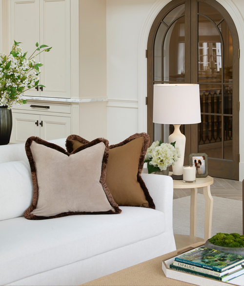 Rider Cushion - Fringe