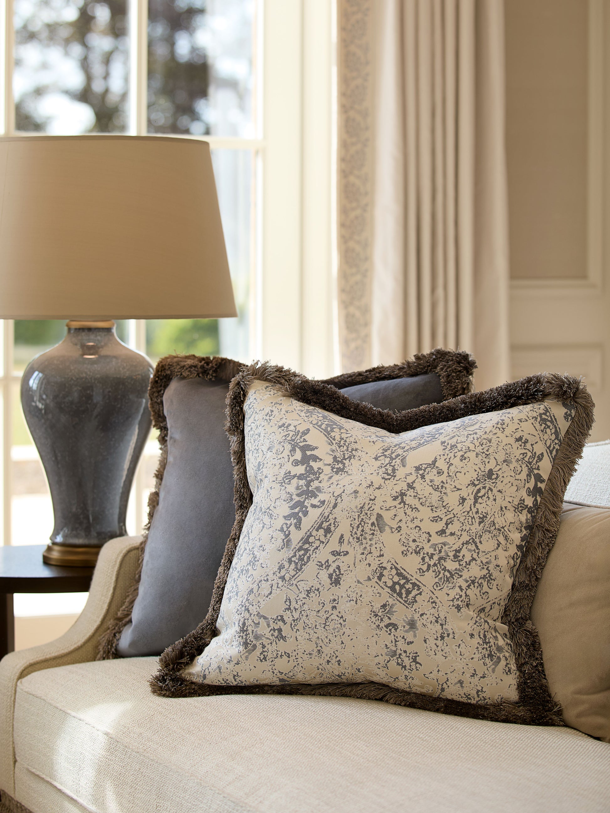 Linbury Cushion - Fringe