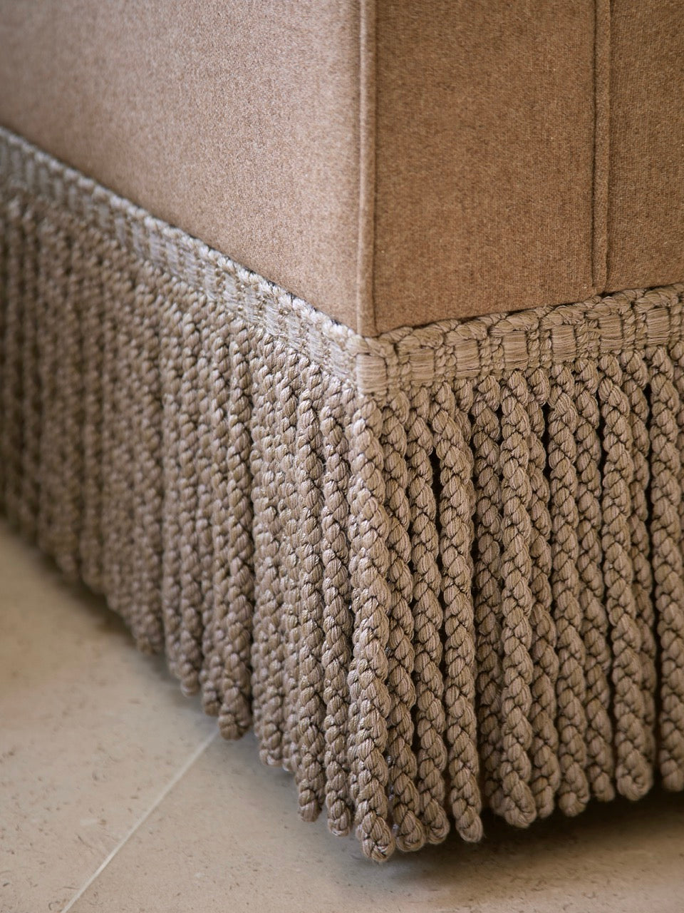 Brunel Armchair - Fringe - Bronze