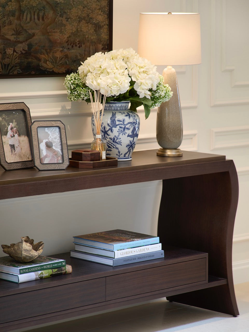 Ronson Console Table - Dark