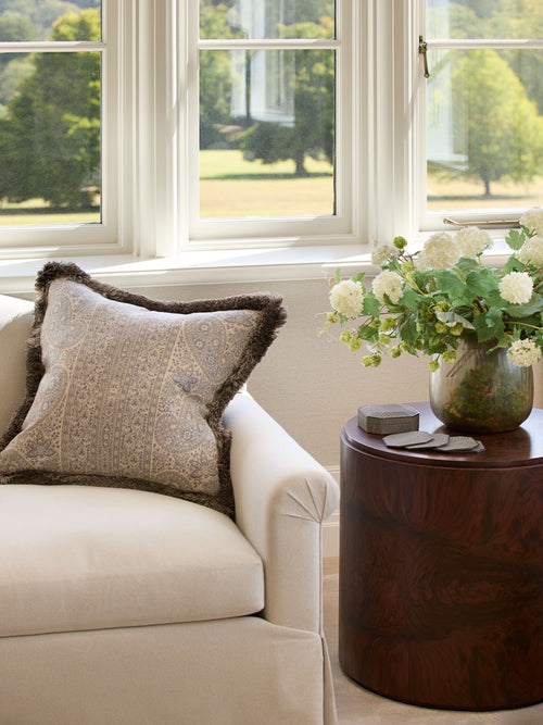 Heaton Cushion - Fringe
