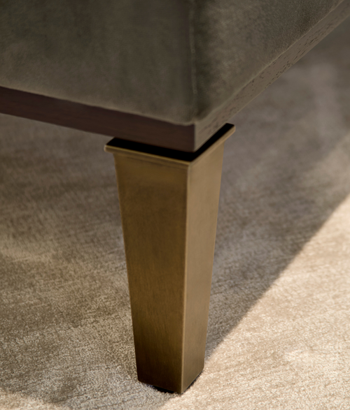 Milton Slipper Chair - Dark Moss