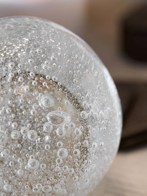 Phoenix Paperweight Sphere - Champagne