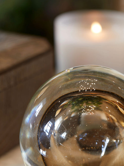 Phoenix Paperweight Sphere - Bronze