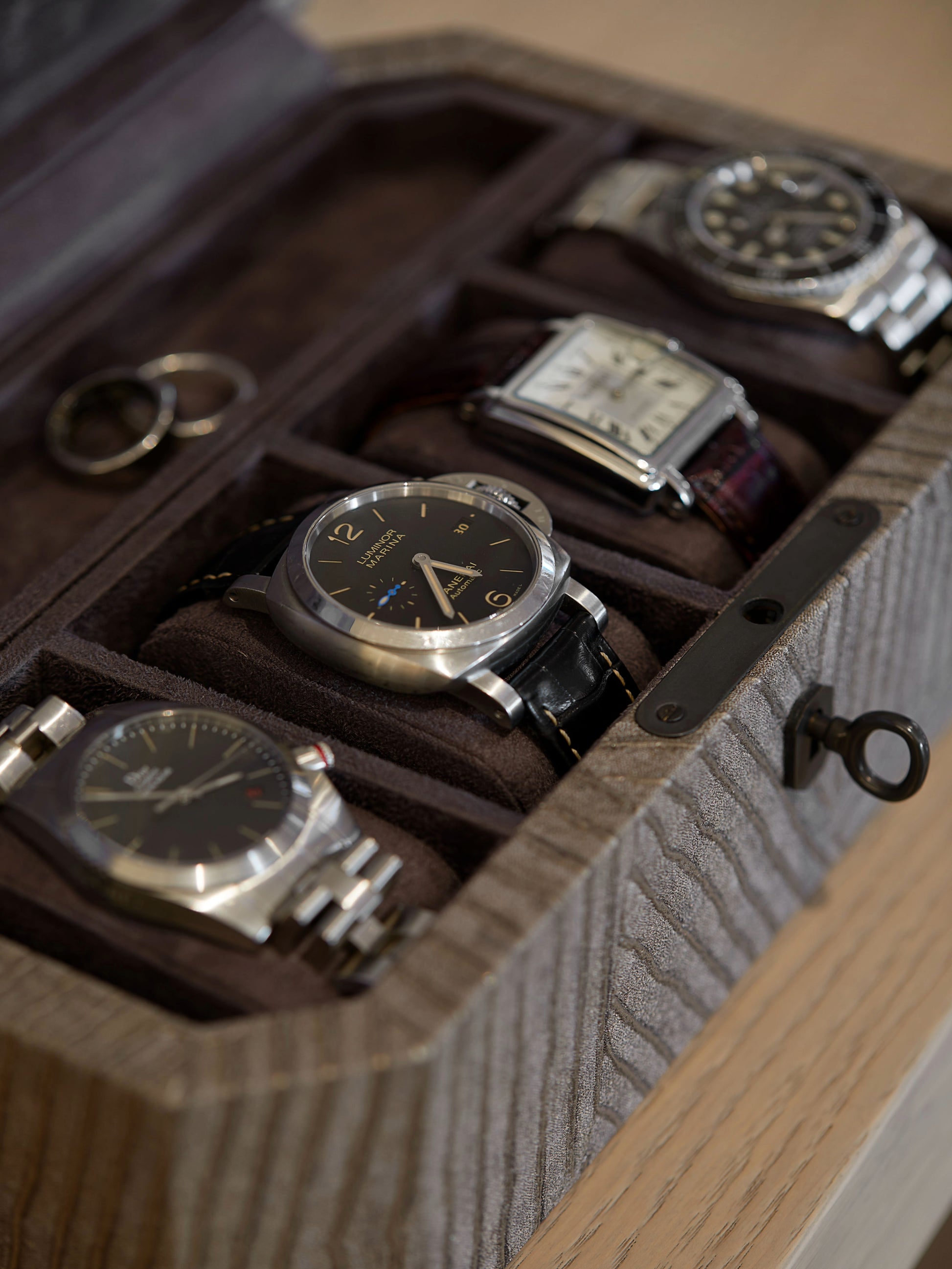 Elemental Watch Box - Bronze