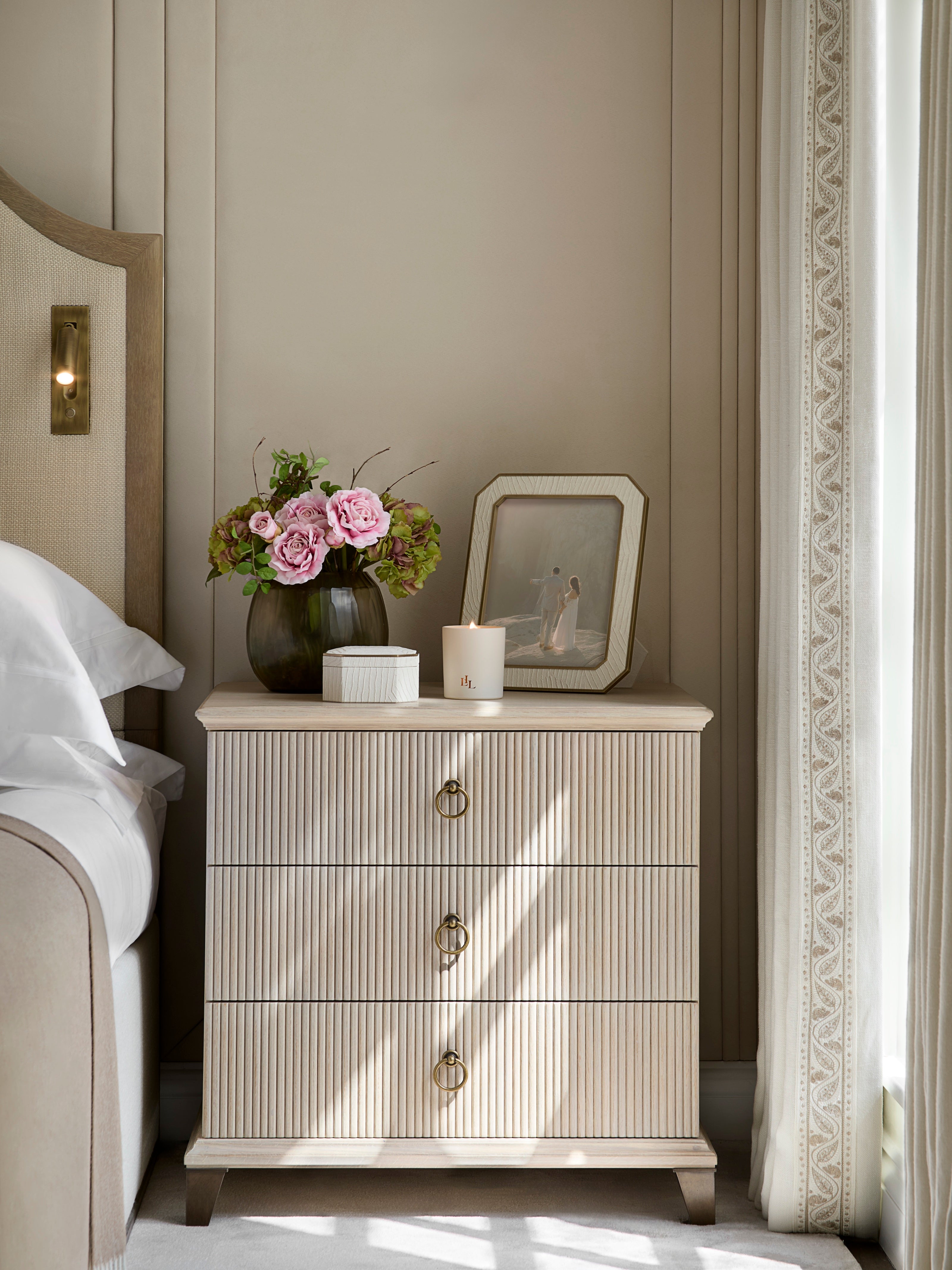 Northcotte Bed - Ivory – Laura Hammett Living